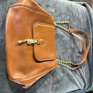 KIESELSTEIN-CORD Leather Chain Link Shoulder Bag